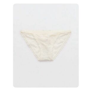 NWT Aerie Show Off Vintage Lace String Bikini Panty